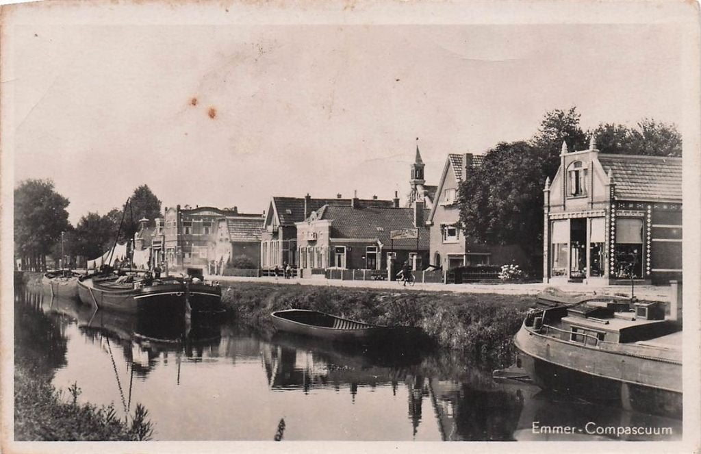 702-428-017 Emmer-Compascuum, Verzamelen, Ansichtkaarten | Nederland, Verzenden, Voor 1920, Drenthe