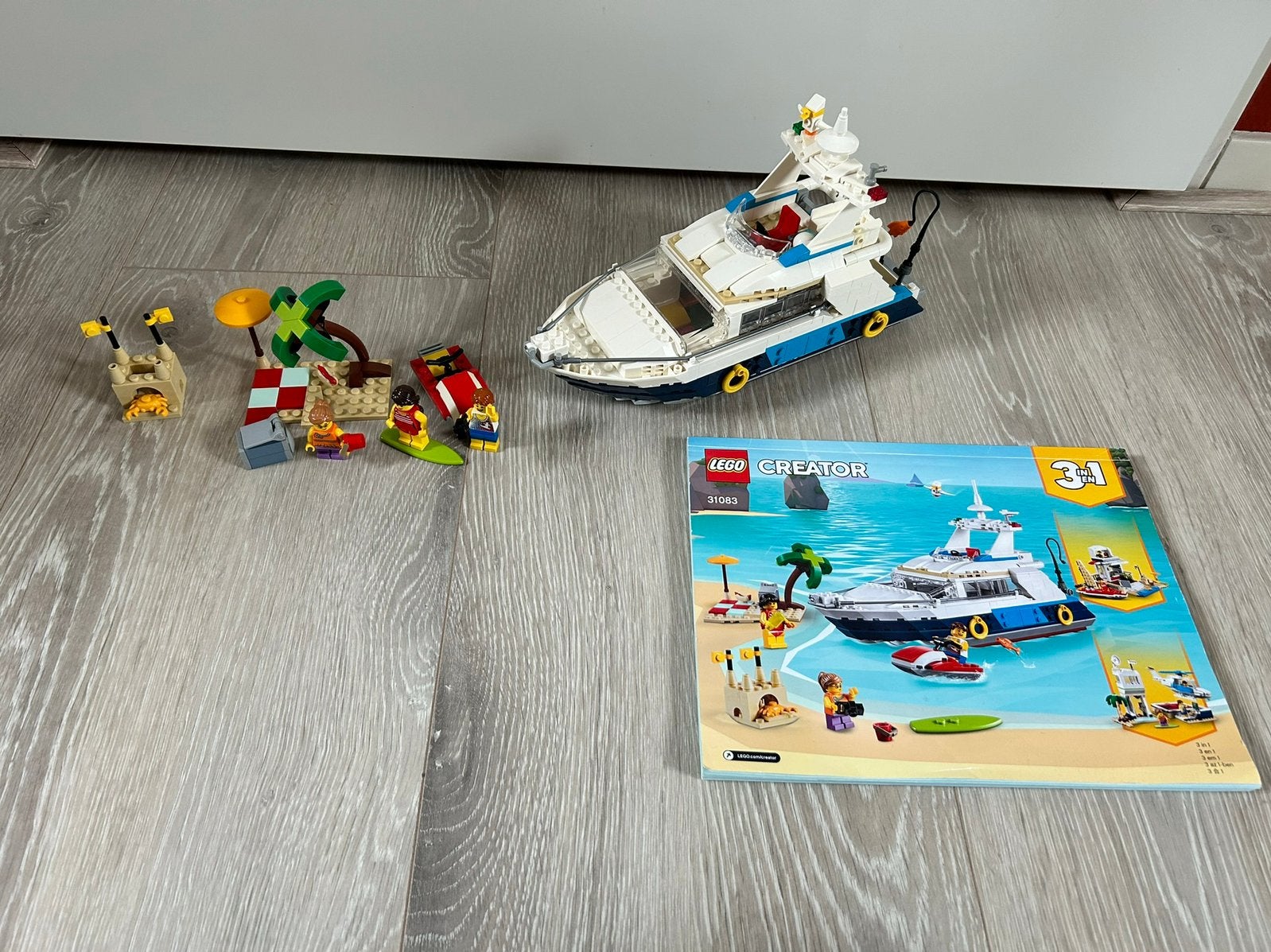 Lego Creator 31083 Cruise Avonturen Boot, Gebruikt, Lego, Ophalen of Verzenden, Inclusief instructies