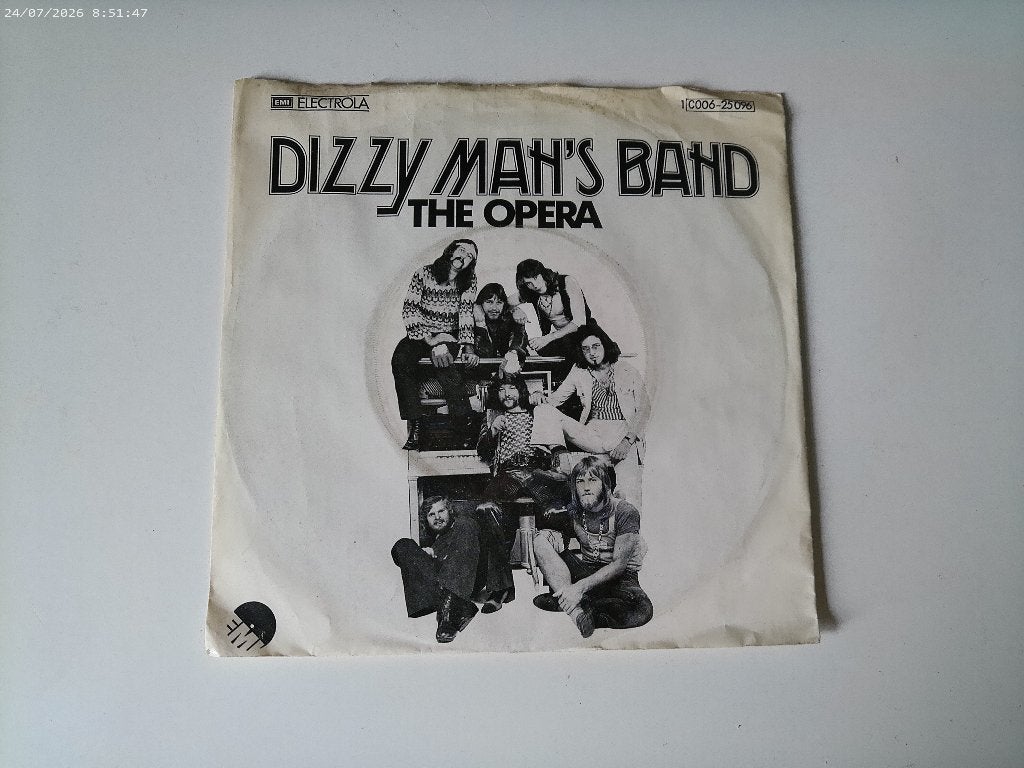 Dizzy Man's Band - The Opera, Cd's en Dvd's, Vinyl Singles, Gebruikt, Fotohoes, 7 inch, Ophalen of Verzenden