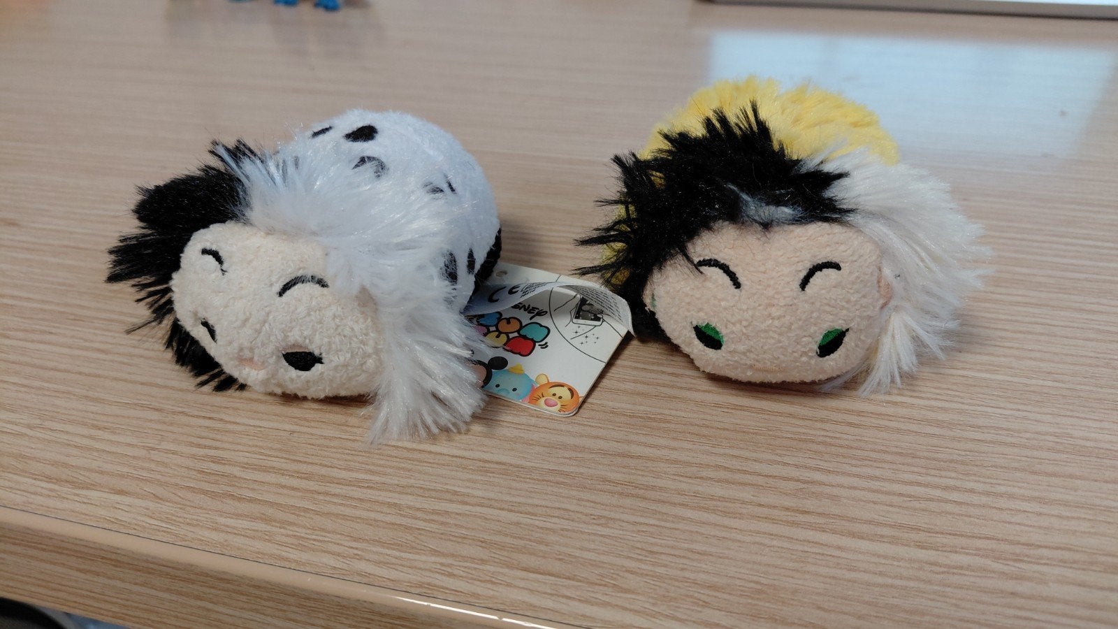 Tsum Tsum cruella Disney knuffels, Ophalen of Verzenden, Zo goed als nieuw, Overige typen