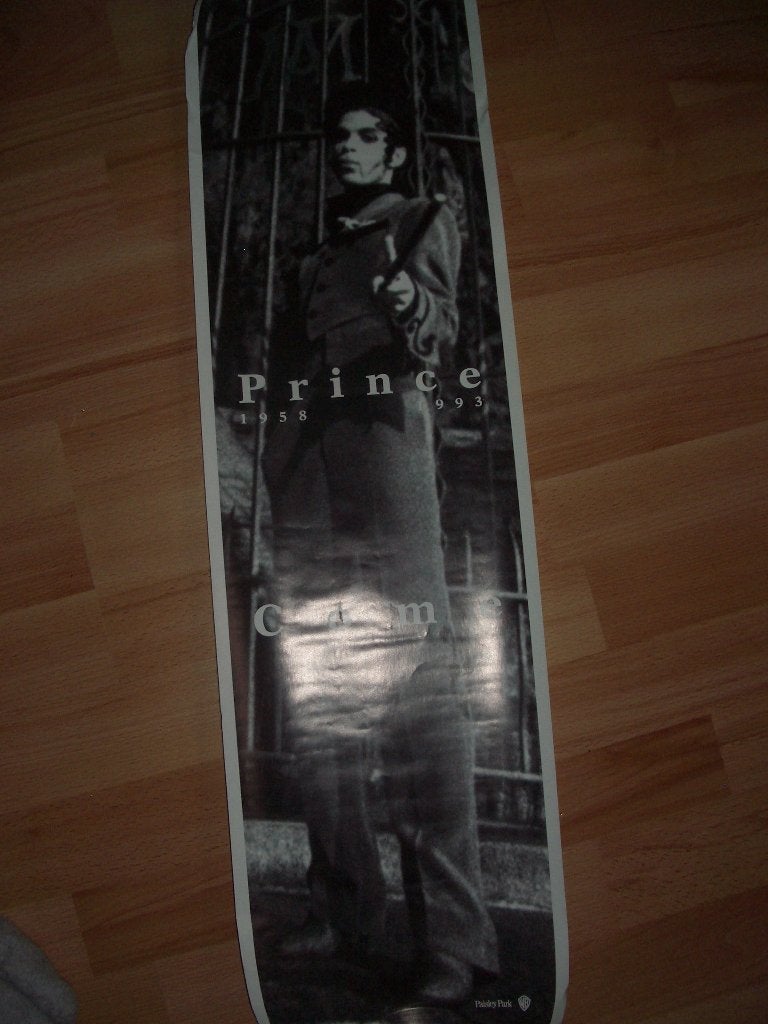 Prince poster Come small, Verzamelen, Ophalen of Verzenden, A1 t/m A3, Muziek, Rechthoekig Staand