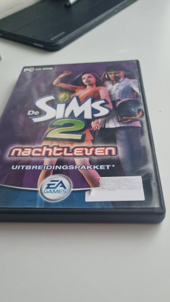 De Sims 2 Nachtleven Uitbreidingspakket PC CD-ROM, Gebruikt, Verzenden, 1 speler, Vanaf 12 jaar