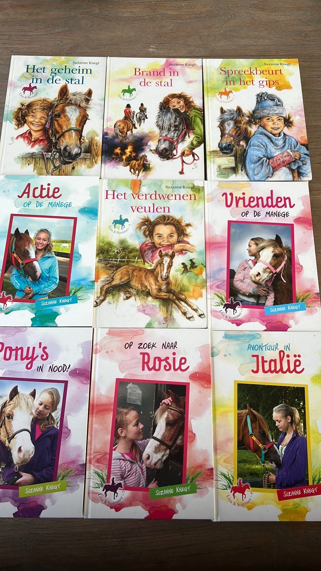 Paardenboeken Suzanne Knegt, Ophalen, Gelezen