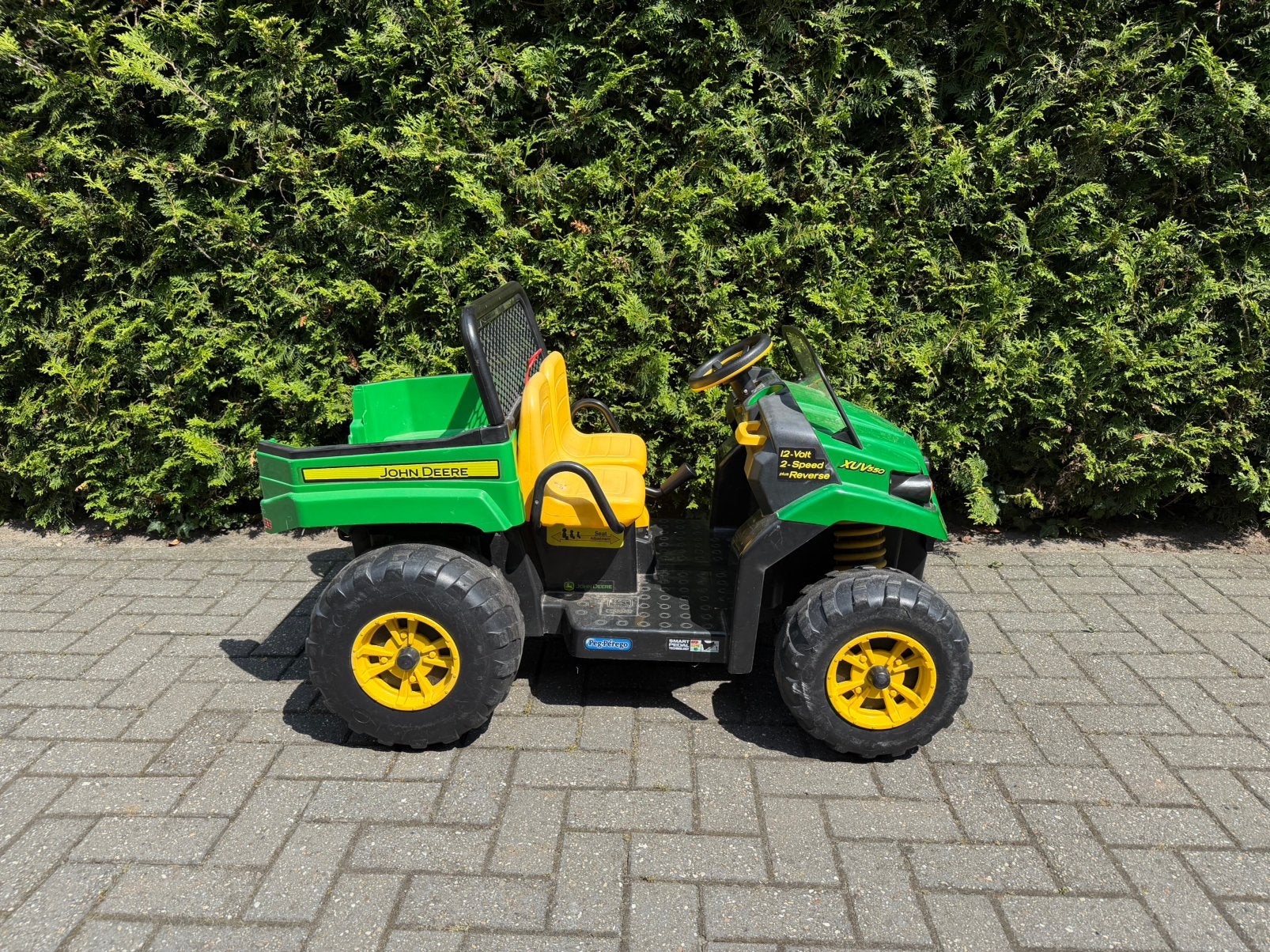 Peg Perego John Deere Gator XUV 550 - kinder auto, Ophalen, Zo goed als nieuw, Overige merken