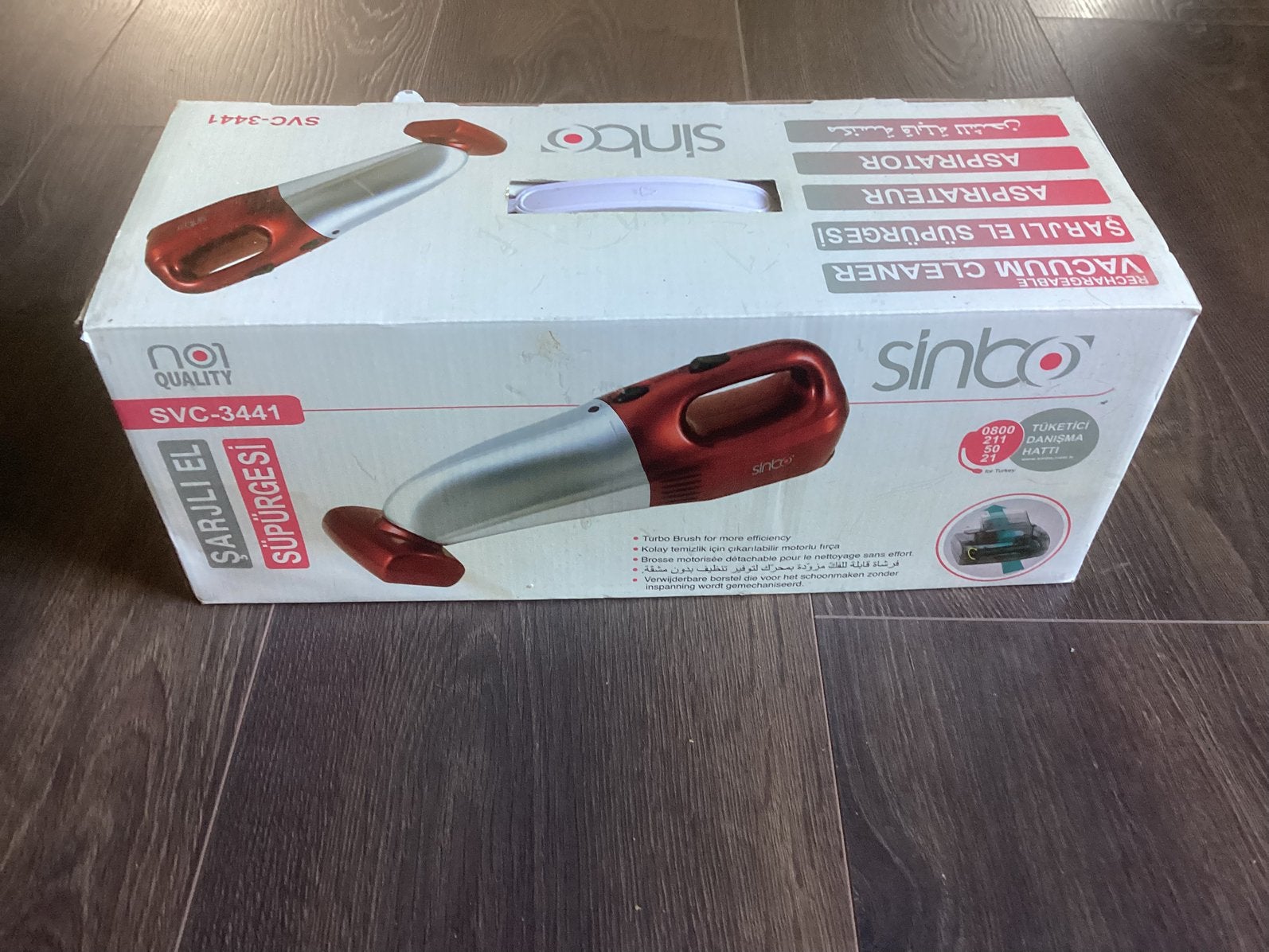 Sinbo SVC-3441 Kruimeldief – Gloednieuw in Verpakking, Ophalen, Nieuw, Kruimeldief