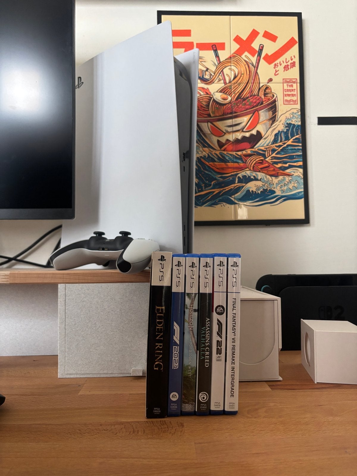 PS5 Disc Edition met games, Playseat Challenge en g29 stuur, Spelcomputers en Games, Games | Sony PlayStation 5, Ophalen, Overige genres