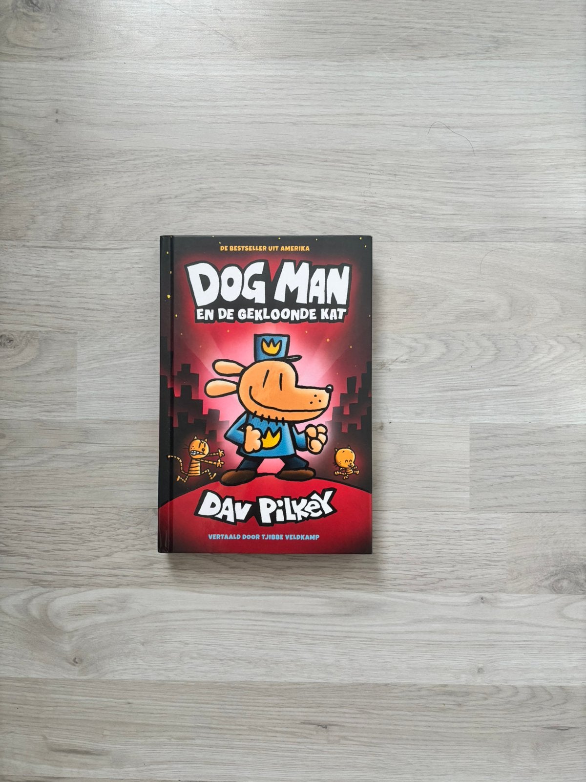 Dav Pilkey - Dog Man en de gekloonde kat, Ophalen, Fictie algemeen, Zo goed als nieuw, Dav Pilkey