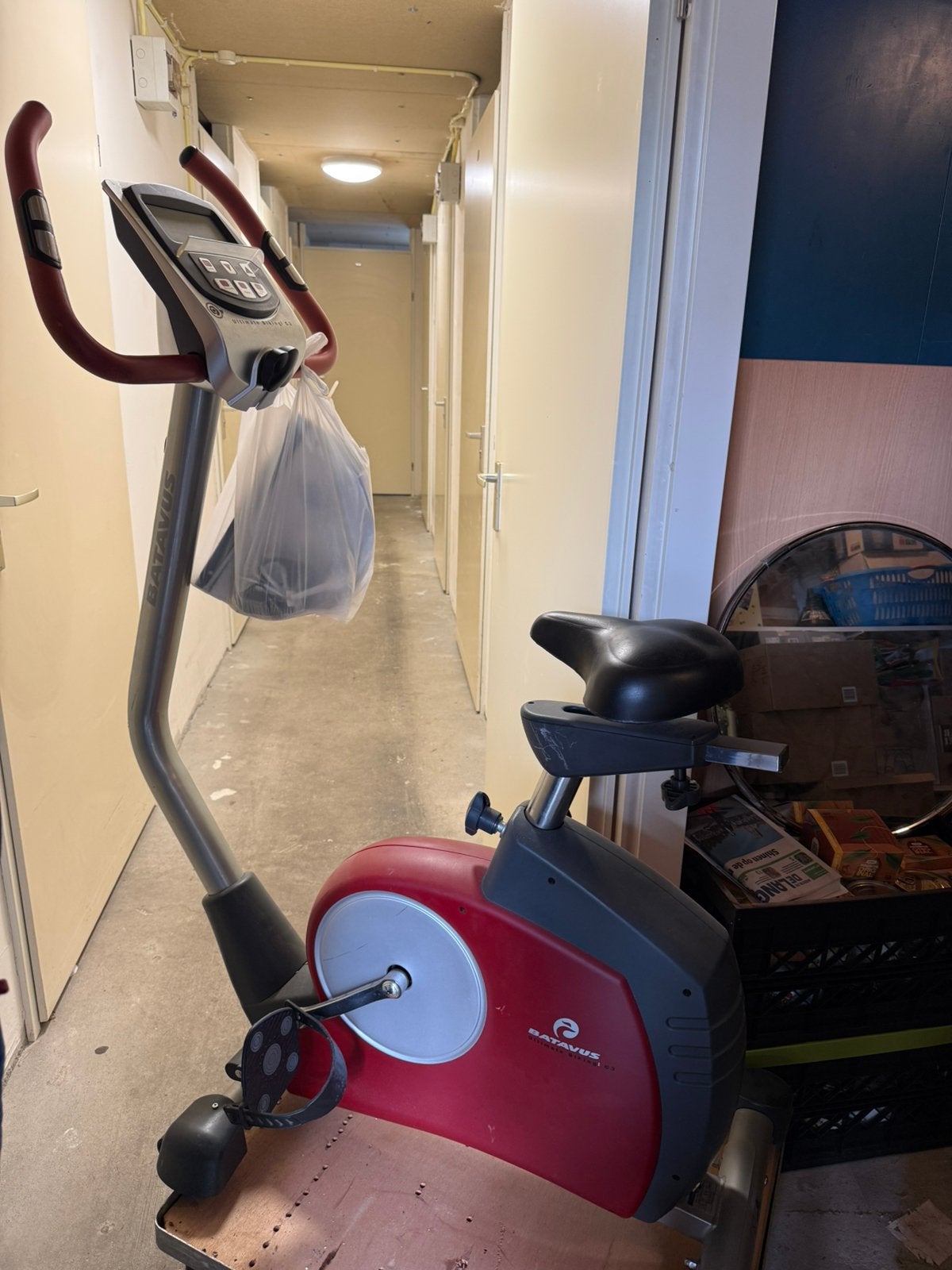Batavus hometrainer C3 nieuwstaat, Ophalen, Benen, Aluminium, Zo goed als nieuw