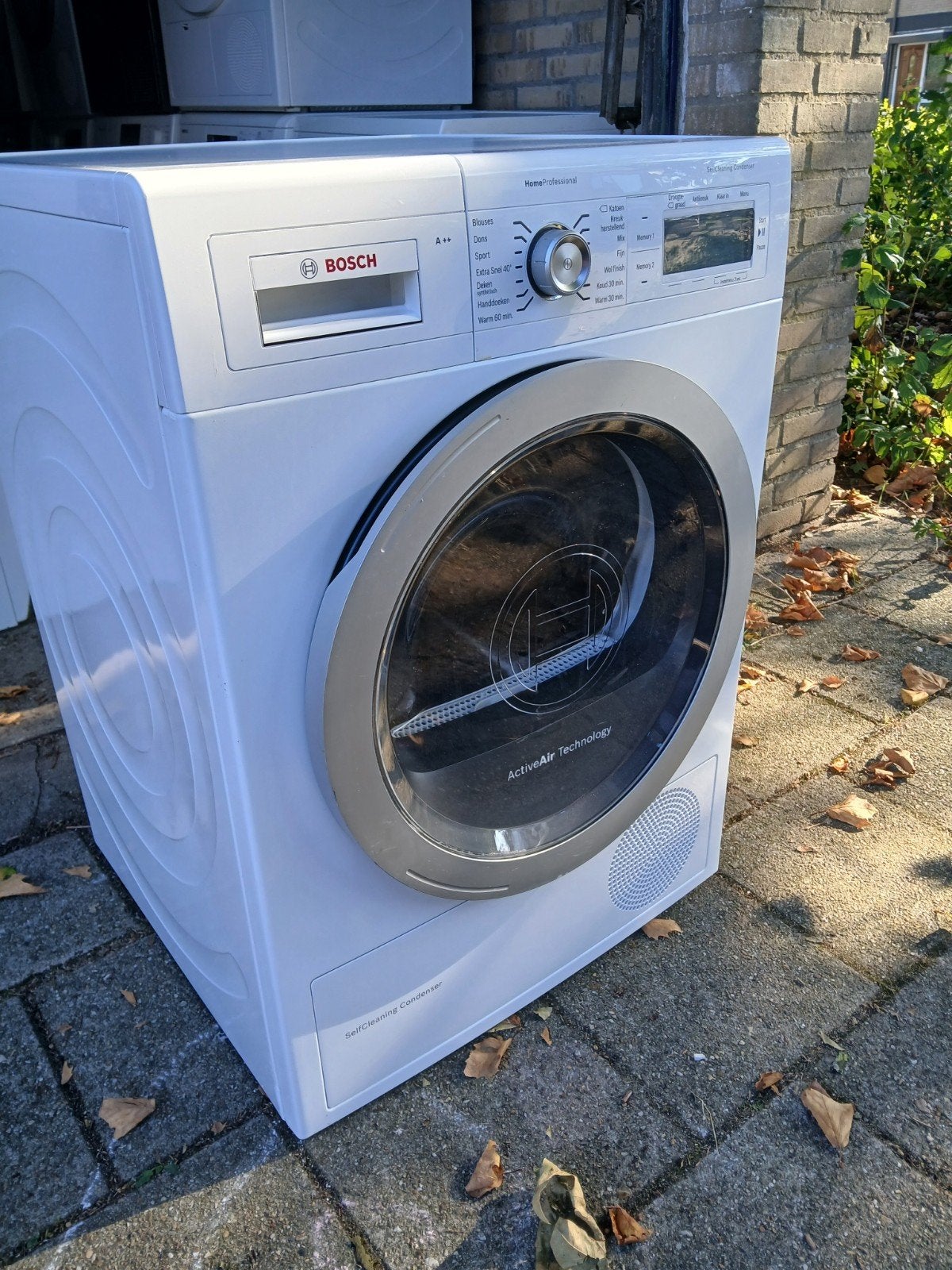 warmtepompdroger Bosch home-profesional 8kg A++ nette staat!