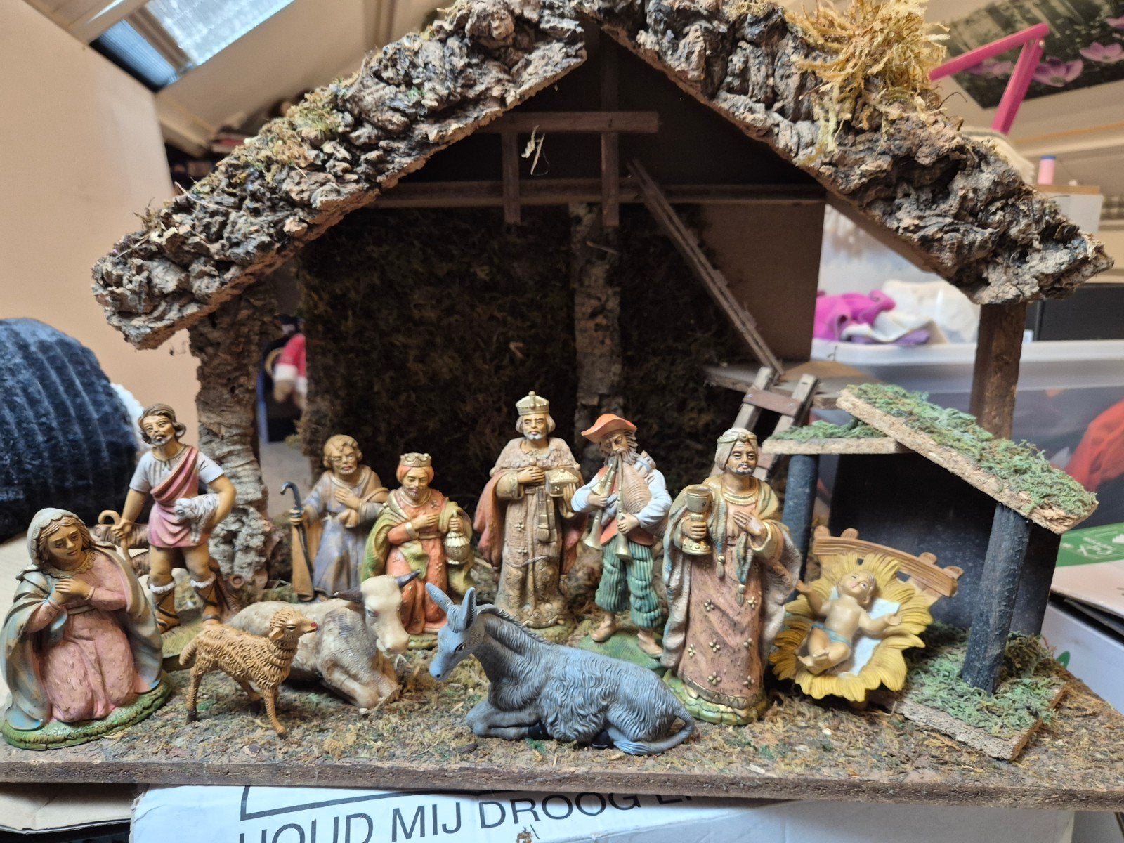 kerst dorp, Diversen, Ophalen, Gebruikt
