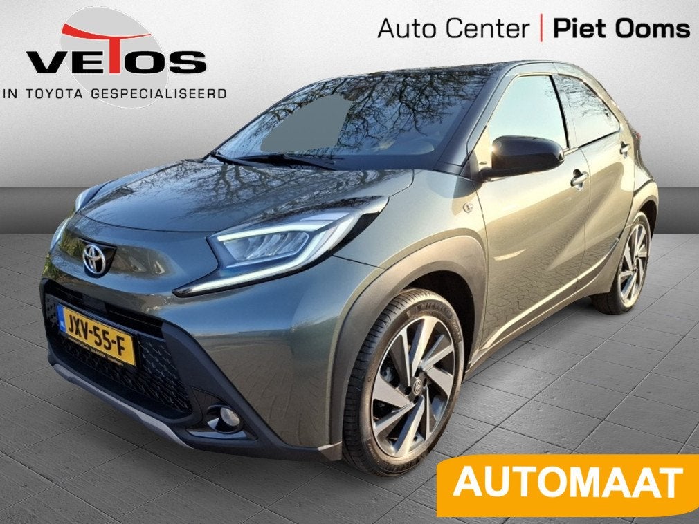 Toyota Aygo X 1.0 VVT-i S-CVT Envy automaat half leer, Auto's, Toyota, Te koop, Aygo X, ABS, Achteruitrijcamera, Adaptive Cruise Control