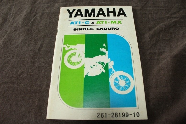 Yamaha AT1-C AT1-MX 1973 ? motorcycle owner's handbook, Ophalen of Verzenden, Yamaha