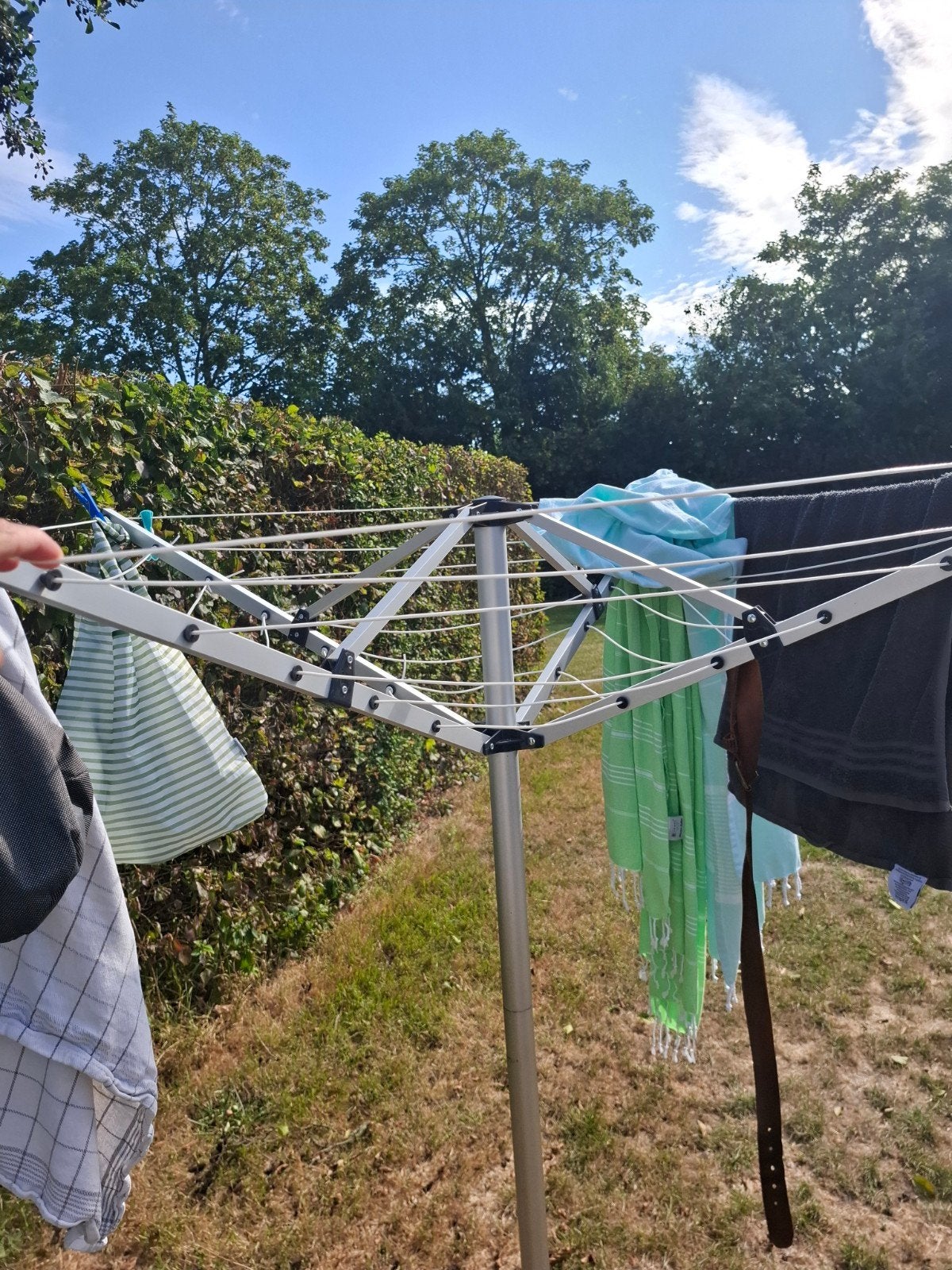 Camping was rek als nieuw wasrek droogmolen, Ophalen, Zo goed als nieuw