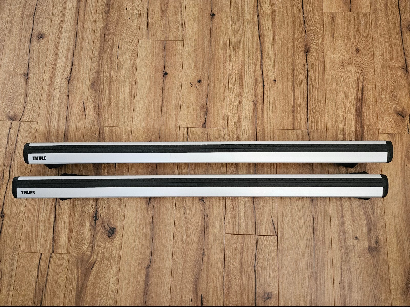 Thule Evo Raised Rail 7104 & WingBar Evo 127 o.a Skoda Karoq, Auto diversen, Dakdragers, Ophalen, Zo goed als nieuw