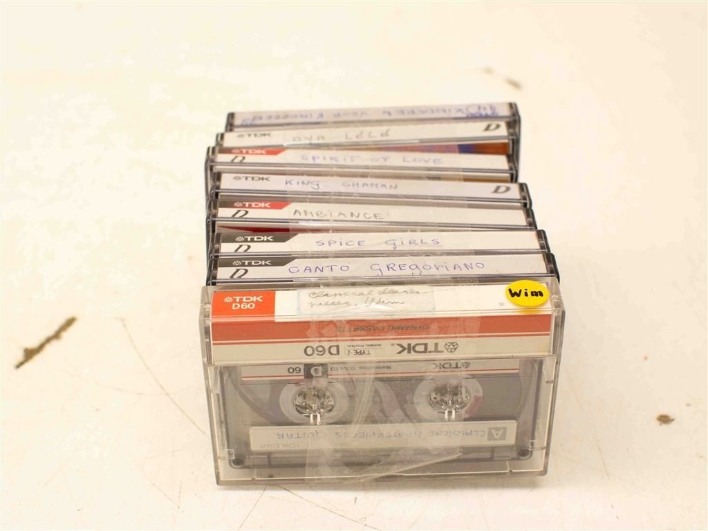 8 TDK cassettebandjes 37815, Ophalen of Verzenden, Gebruikt, Overige genres, 1 bandje