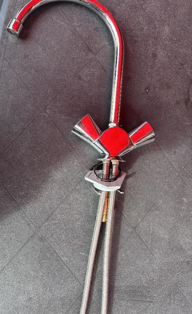 Grohe Keukenkraan, Ophalen of Verzenden, Gebruikt, Chroom, Kraan