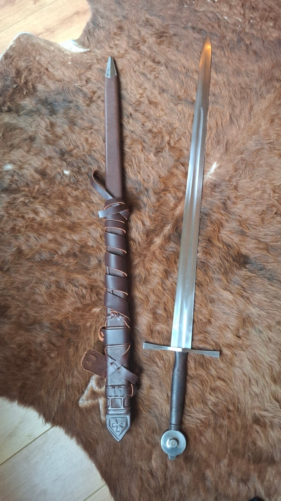 Zwaard, reenactment, tempeliers,kruisridders,ridder,larp, Ophalen of Verzenden, Nieuw