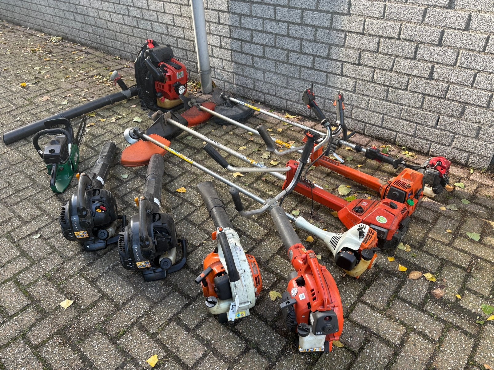 Partij tuinmachines Stihl Husqvarna Dolmar McCulloch, Tuin en Terras, Ophalen, Gebruikt