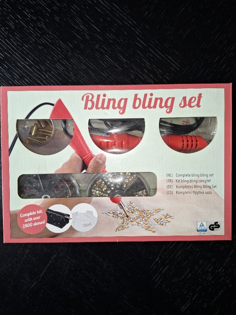 Bling bling set, Ophalen of Verzenden, Gebruikt, Elektrisch, Gereedschap of Toebehoren