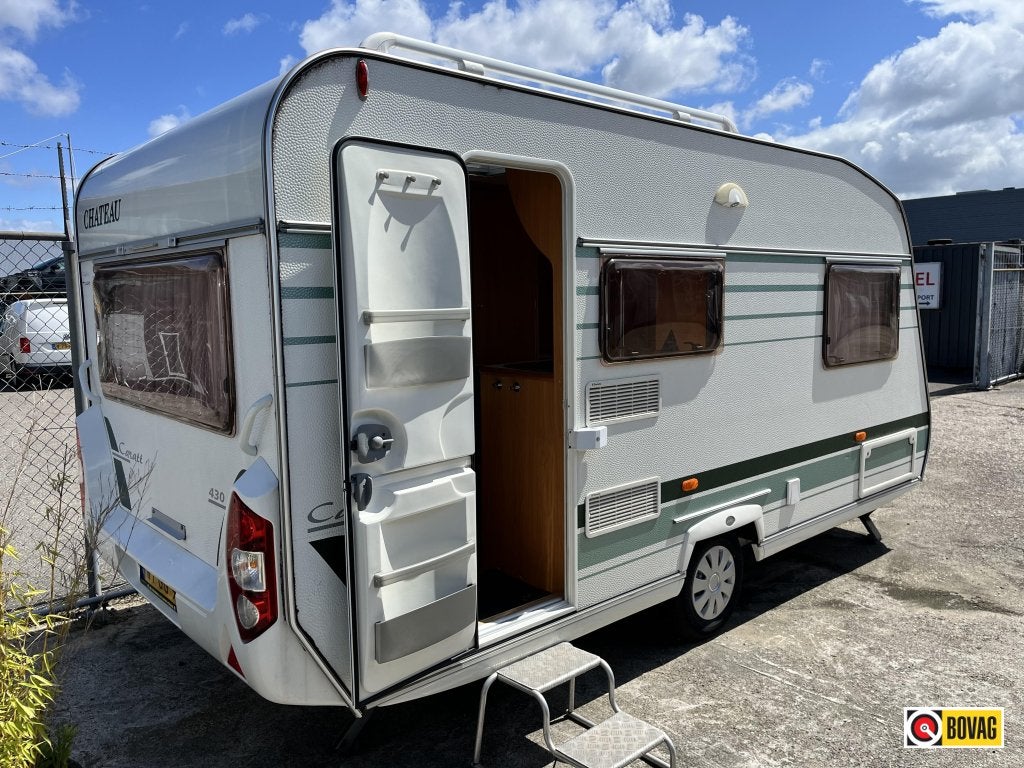 Chateau Caratt 430 TMF, Caravans en Kamperen, Caravans, Niet ingevuld, Schokbreker, Chateau, Bedrijf