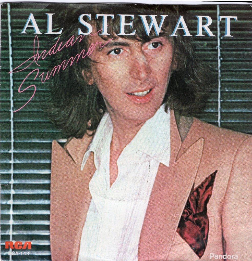 AL STEWART  -  Indian summer, Gebruikt, 7 inch, Pop, Fotohoes