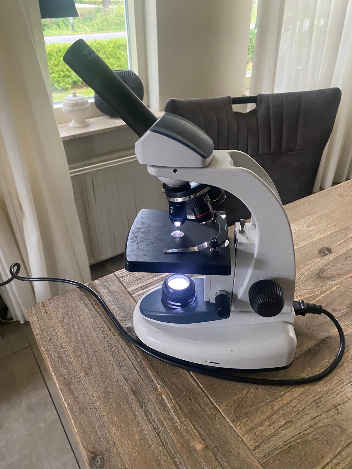 Microscoop BMS 146 FLArQ MONO, Ophalen of Verzenden, Gebruikt, Minder dan 400x