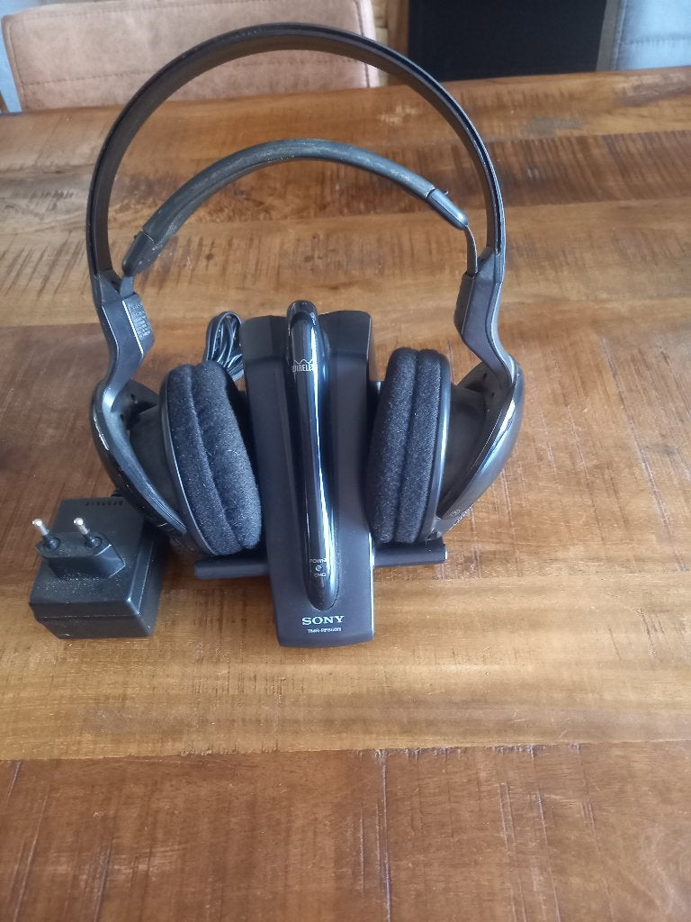 2x draadloze Sony koptelefoons, Ophalen, Gebruikt, Zwart, Draadloos