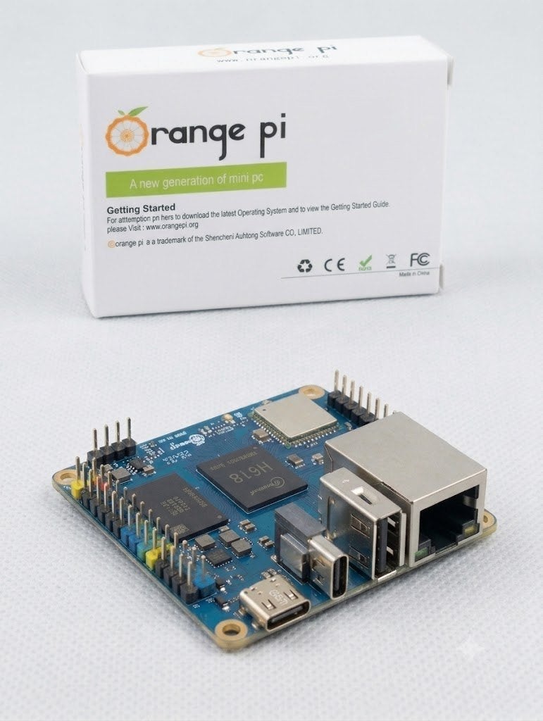 Orange Pi Zero 3 – 1.5 GB RAM, Verzenden, Nieuw