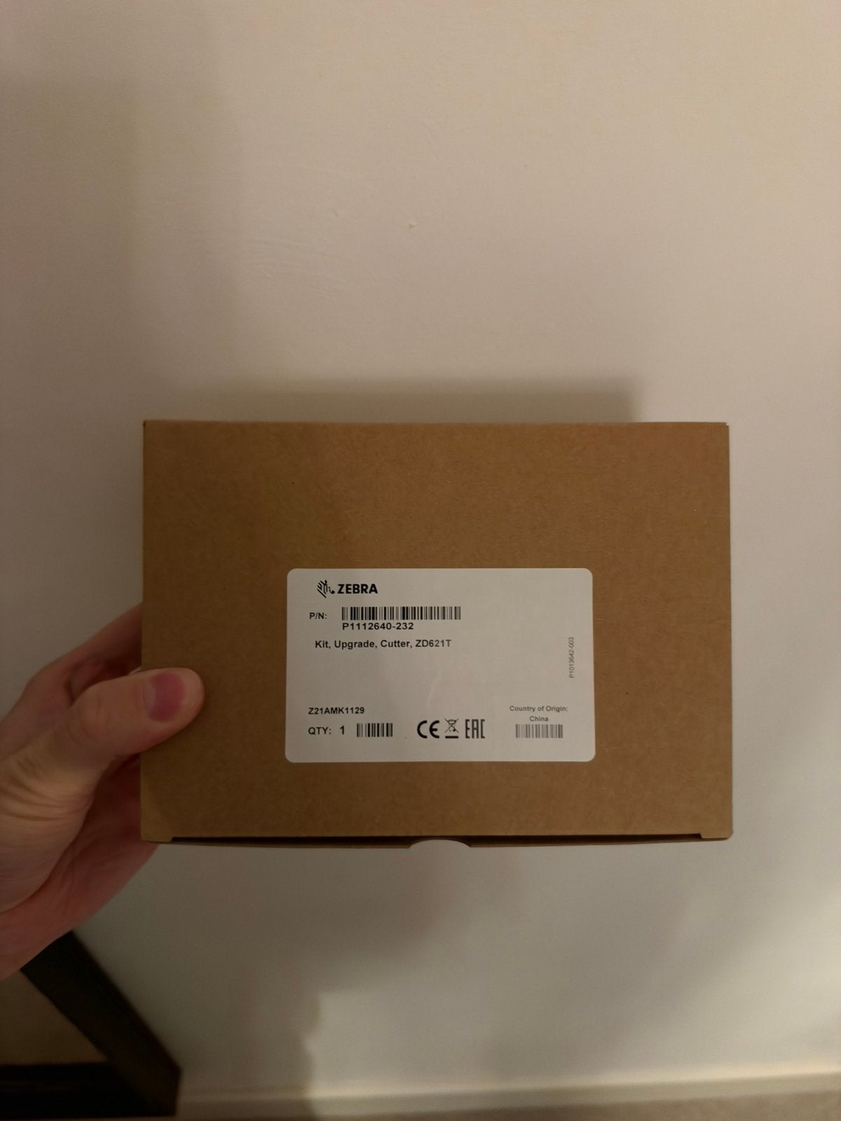 Zebra Upgrade Kit cutter ZD621T, Ophalen of Verzenden, Nieuw