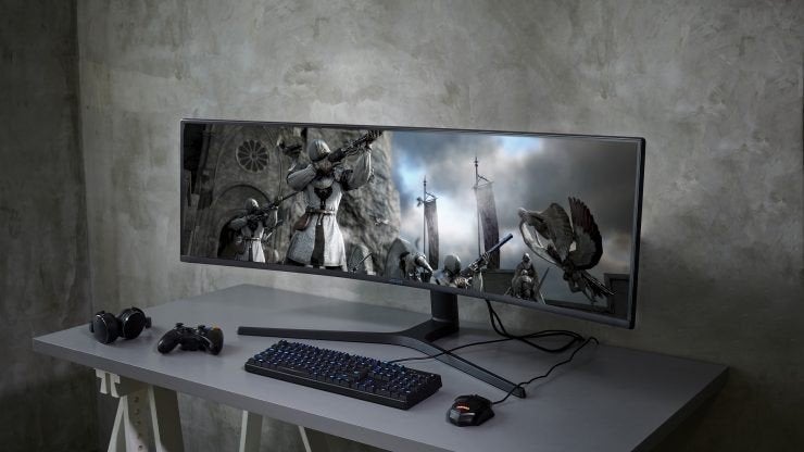 Samsung 49 inch Widescreen Monitor - Zo goed als nieuw, Computers en Software, Ophalen, Zo goed als nieuw, Curved, Gaming