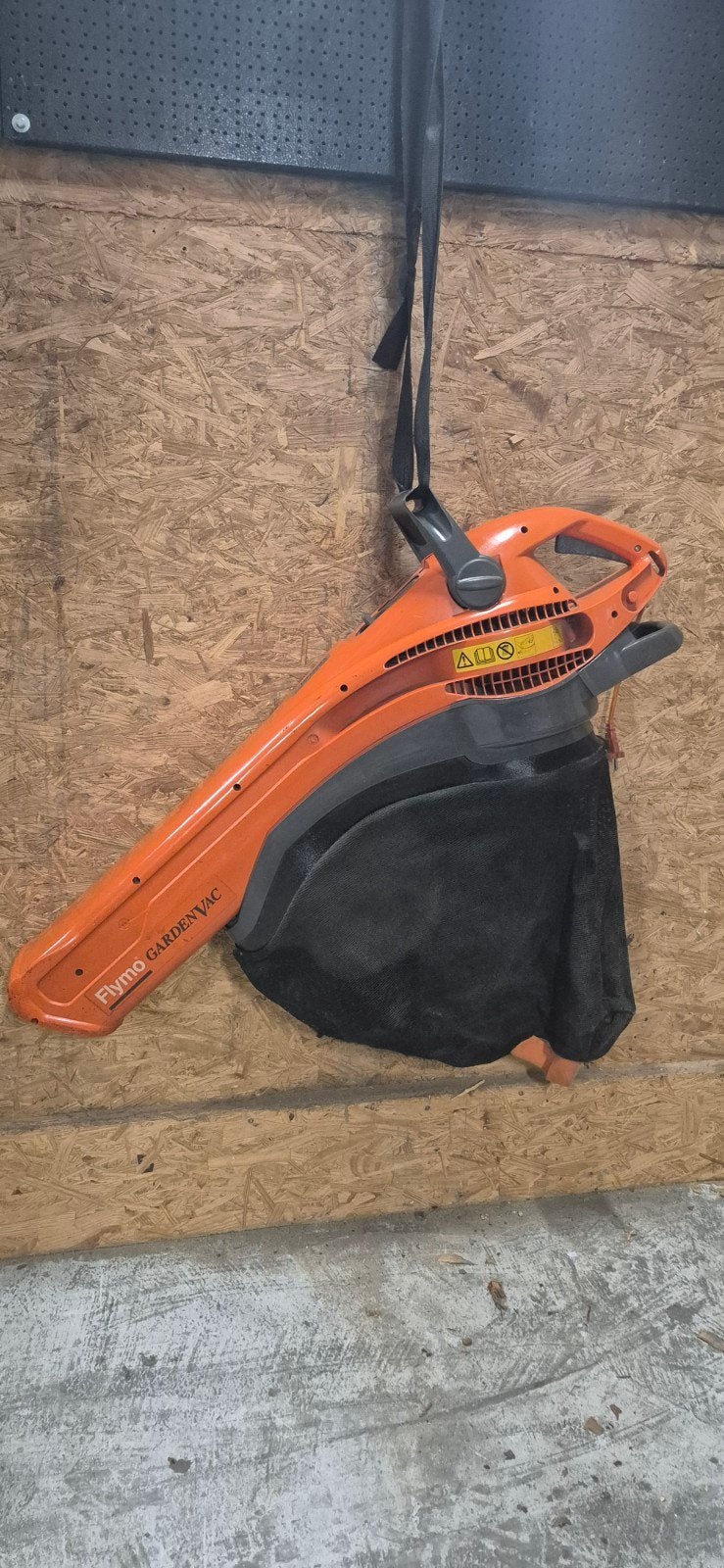 Flymo Bladblazer bladzuiger, Ophalen, Met opvangzak, Handgedragen, Elektrisch