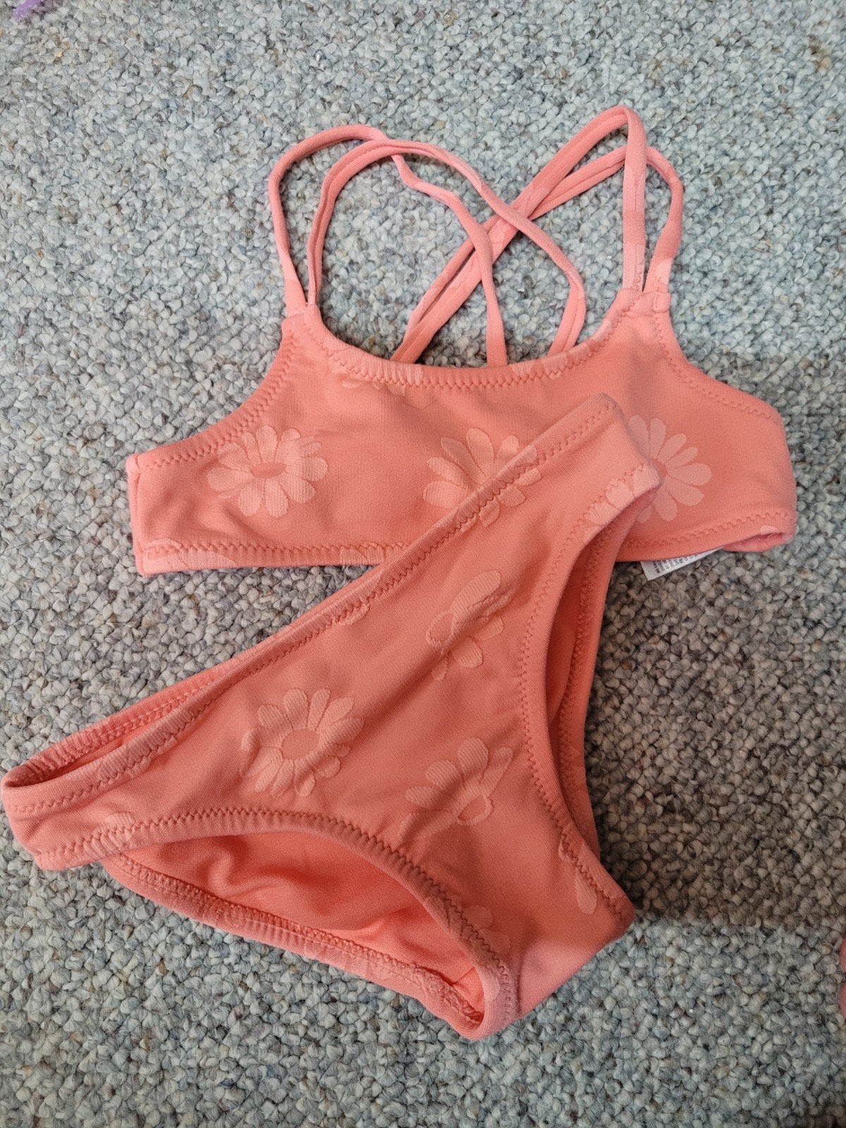 Hema kinder bikini maat 98/104, Kinderen en Baby's, Kinderkleding | Kinder-zwemkleding, Ophalen, Gebruikt, Maat 98, Bikiniset