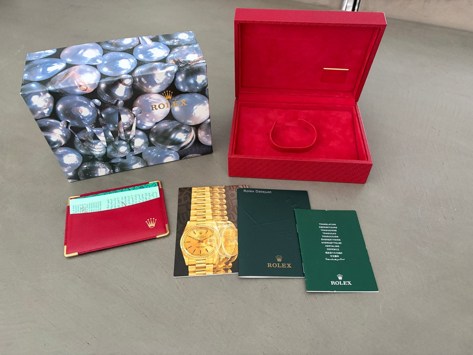 Originele Vintage Rolex Datejust Doos 60.00.71, Ophalen of Verzenden, Overige materialen, Overige merken, 1960 of later