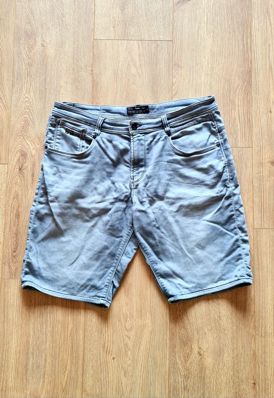 Heren capri spijkerbroek maat 38, Angelo Litrico, Maat 56/58 (XL), Ophalen of Verzenden, Zo goed als nieuw