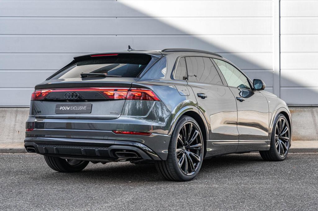 Audi Q8 55 TFSIe 394pk PHEV Quattro Pro Line S | Panoramadak, Automaat, Gebruikt, Q8, 26 kWh