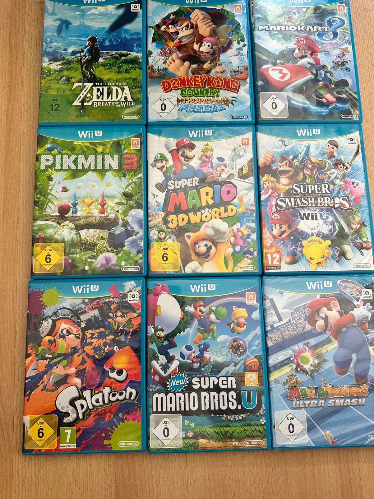 Verzameling Games Nintendo Wii U! Ook te ruil, Spelcomputers en Games, Games | Nintendo Wii U, Avontuur en Actie, 1 speler, Ophalen of Verzenden