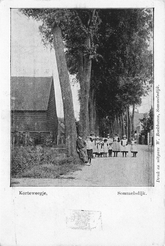 702-433-009 Korteweegje Sommelsdijk, Verzenden, Voor 1920, Zuid-Holland