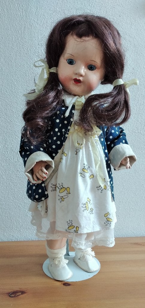 Oude poppen, Verzamelen, Poppen, Ophalen, Gebruikt, Pop