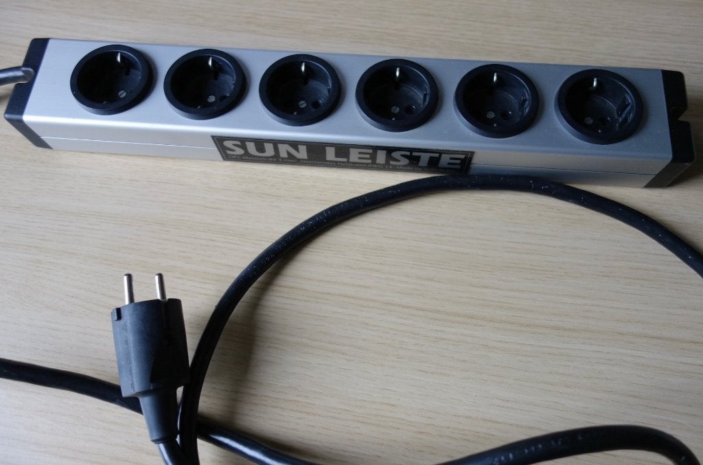 sunleiste high end contactdoos audiofiel, Ophalen of Verzenden, Zo goed als nieuw, Minder dan 2 meter, Overige kabels