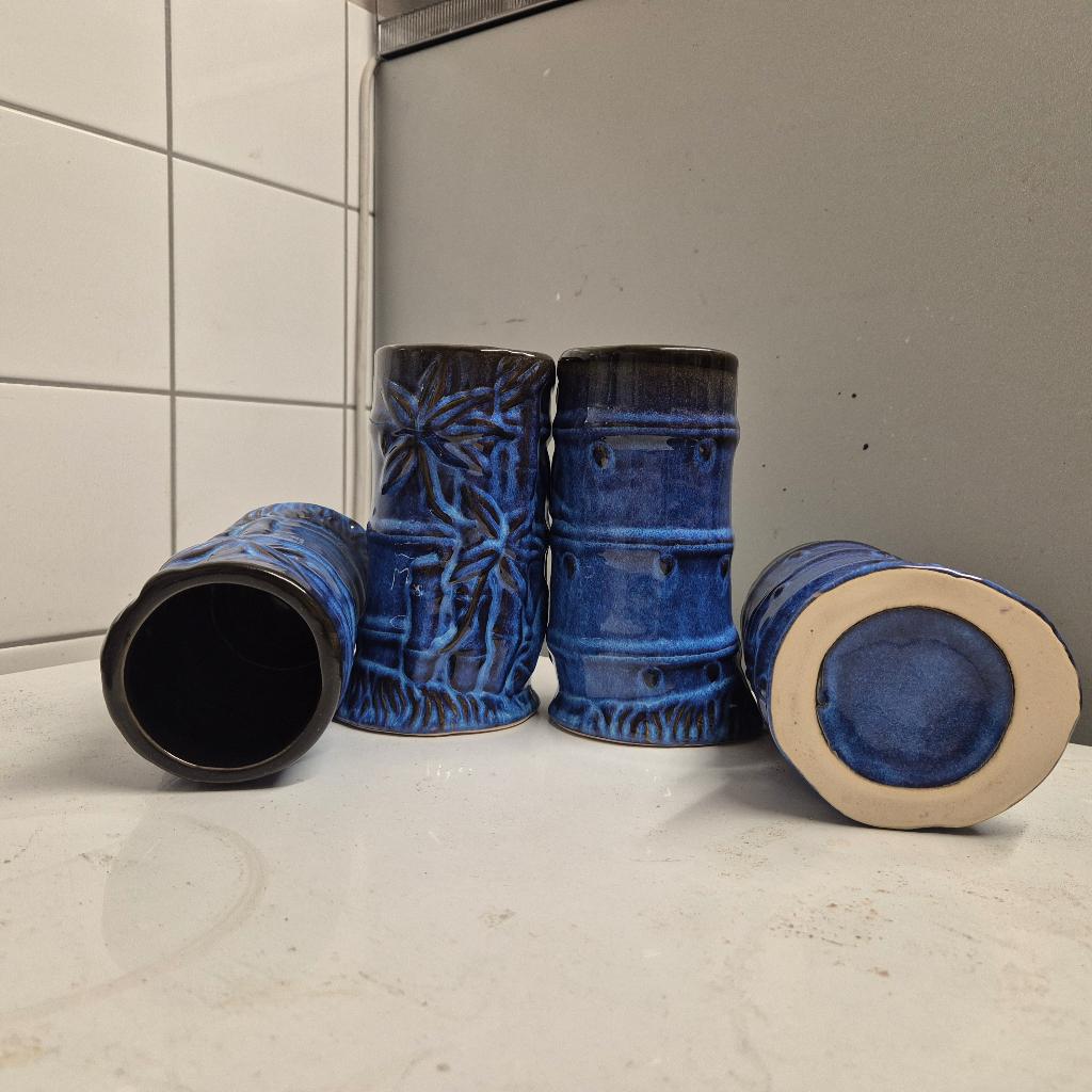 Cocktail glazen /tiki glazen, Ophalen, Zo goed als nieuw, Overige typen
