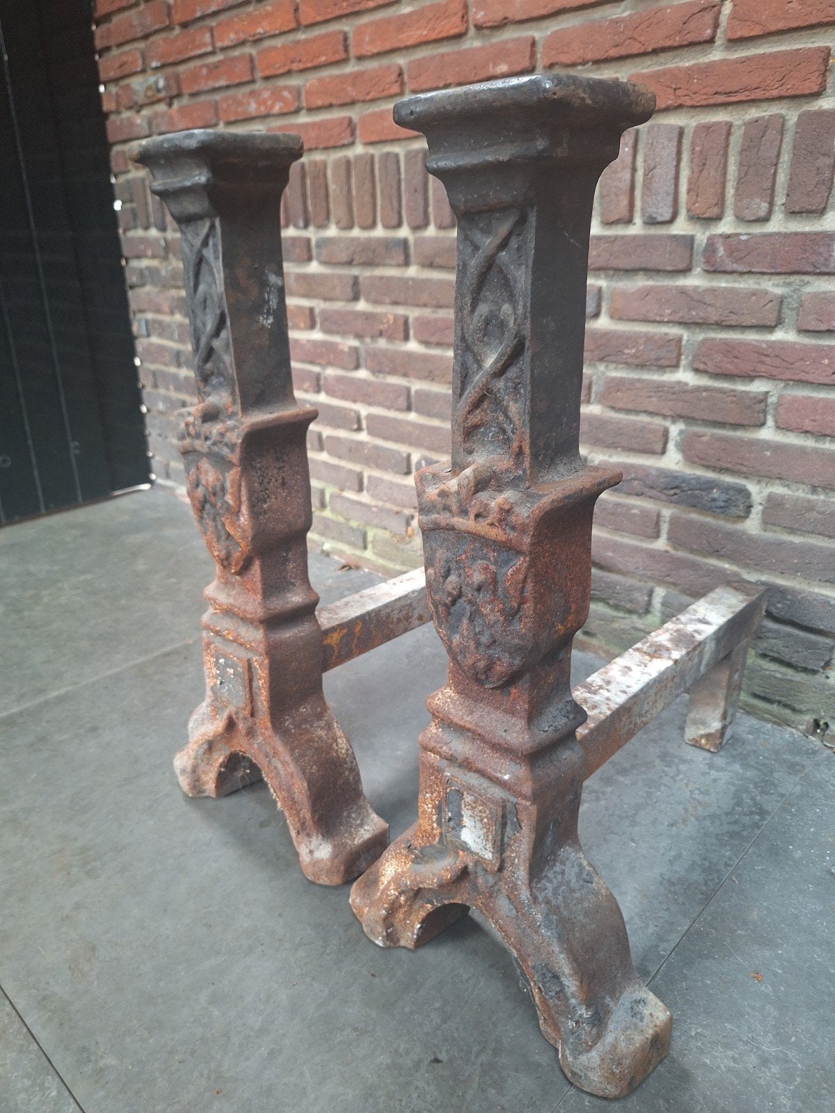 Haardbokken-vuurbokken, Ophalen, Rechthoekig