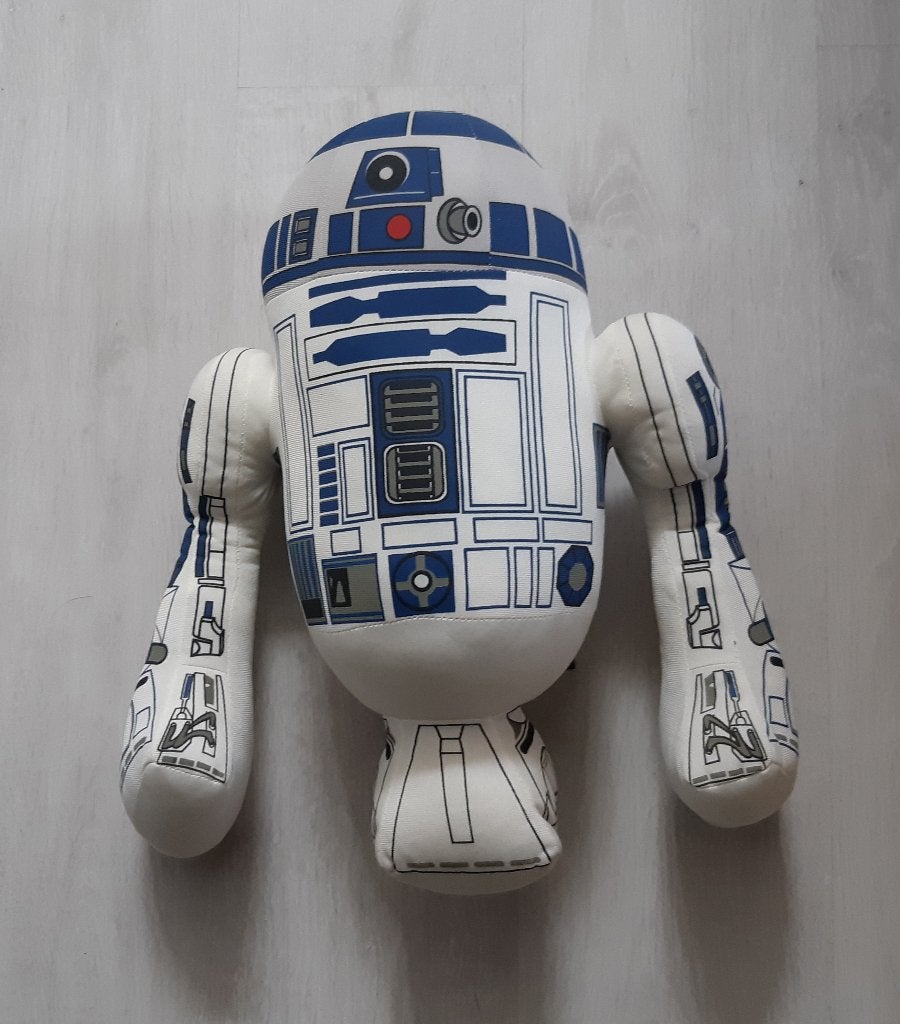 R2D2 Pluche / Kussen uitgegeven door Play by Play, Verzenden, Actiefiguurtje