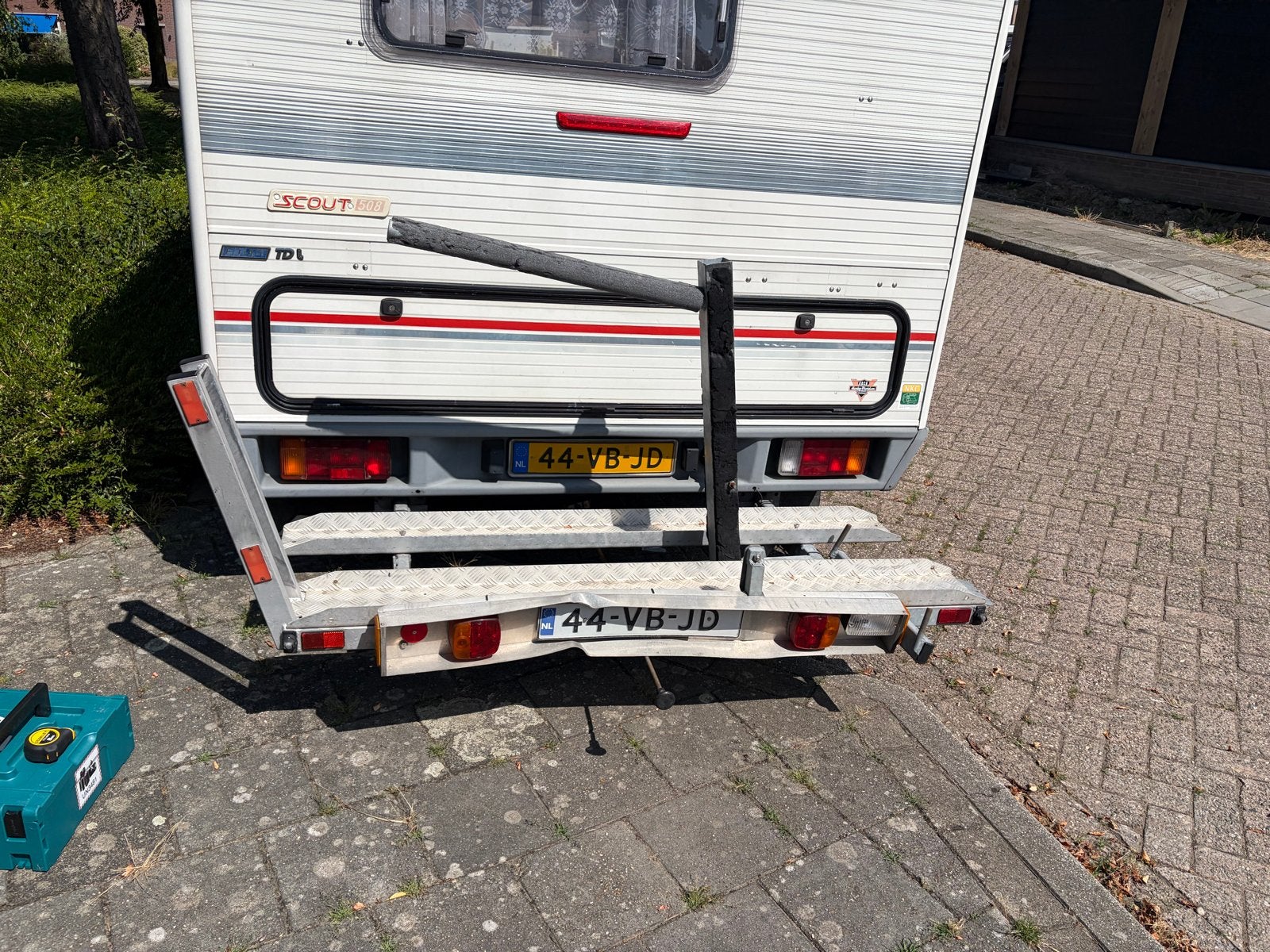 Motorsteun voor camper op Fiat Ducato 290 onderstel, Verzenden