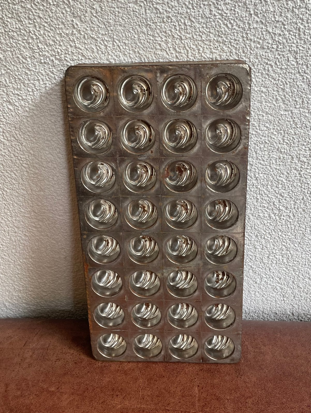 Antieke chocoladevorm - 40 bonbons, Antiek en Kunst, Ophalen of Verzenden