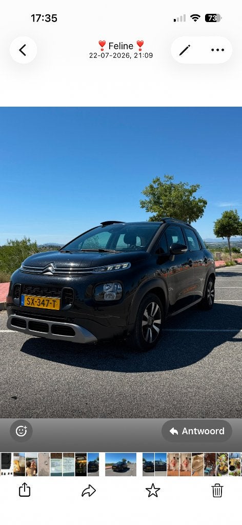 *CITROËN C3 Aircross 1.2 Puretech, NW APK!, Auto's, Voorwielaandrijving, Zwart, 1199 cc, 82 pk