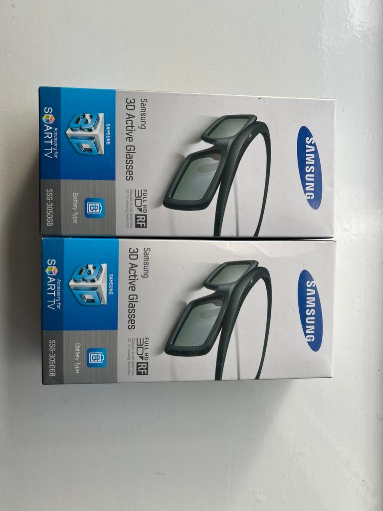 2x Nieuwe Samsung 3D Active Brillen (SSG-3050GB), Ophalen of Verzenden, Nieuw