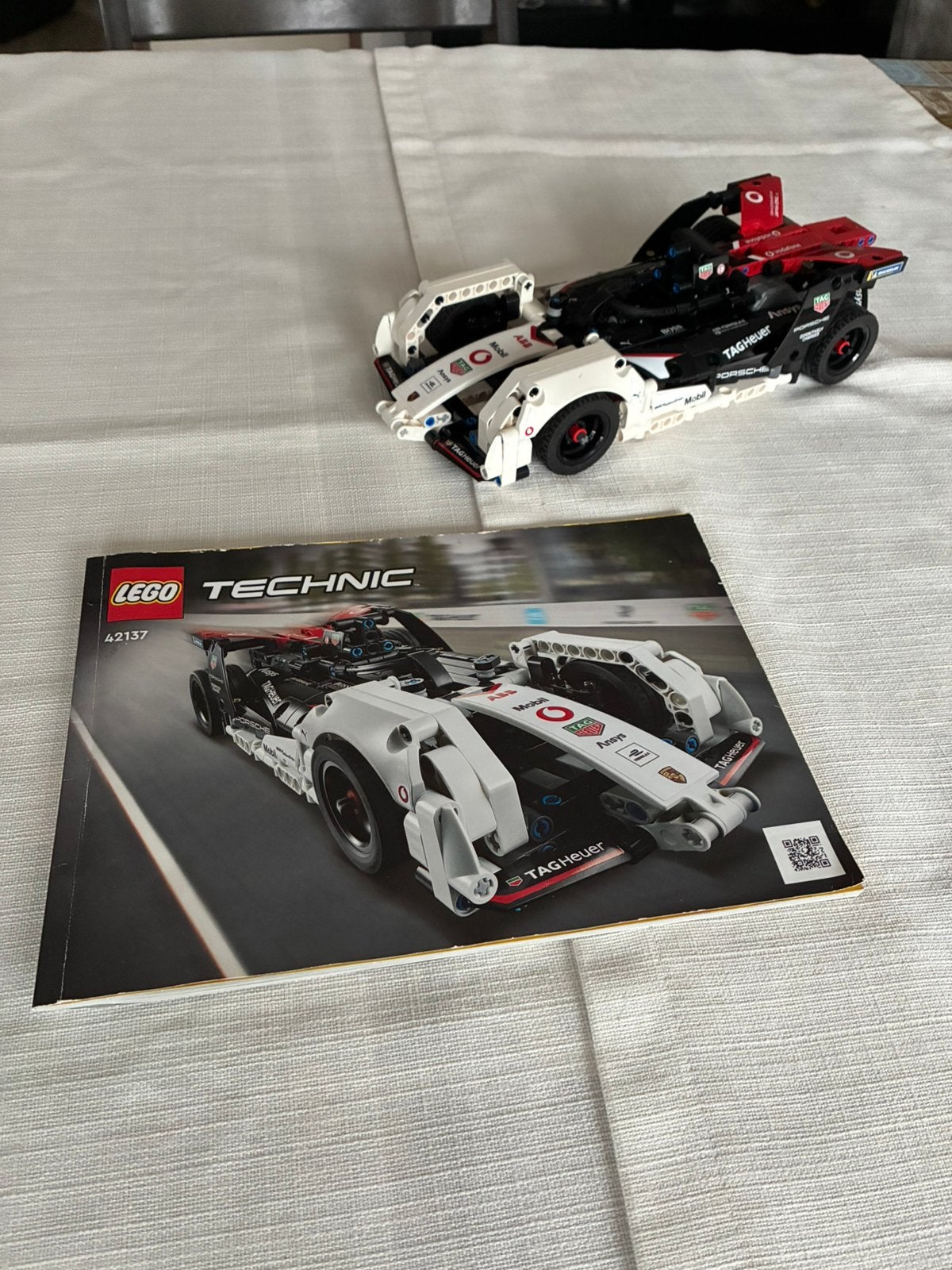 Lego 42137 Formula E Porsche 99X Electric, Gebruikt, Lego, Compleet, Ophalen of Verzenden