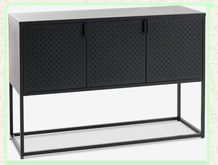 JYSK Sideboard / Dressoir - Zo goed als nieuw, Ophalen, Met deur(en), 100 tot 150 cm, Modern, Industrieel