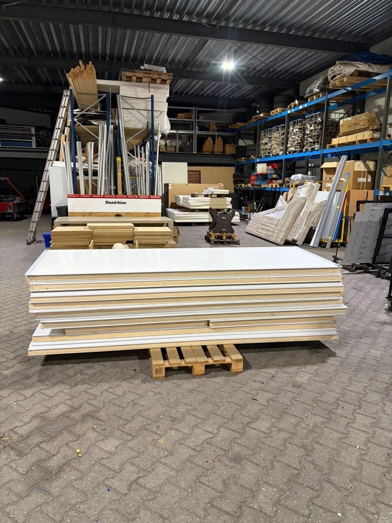 Sandwichpanelen isolatieplaten, Ophalen, Gebruikt, HPL, 50 tot 100 mm