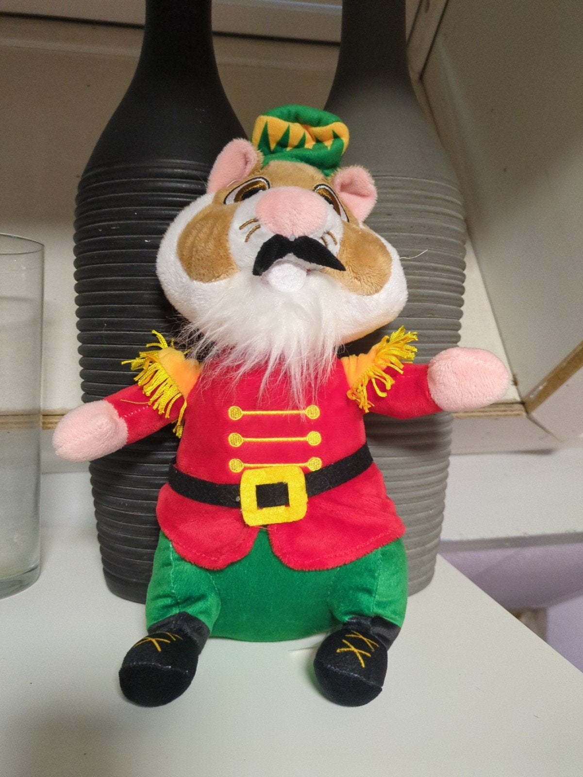 Efteling knuffel Hamster met snor en hoedje, Verzamelen, Albert Heijn, Ophalen of Verzenden